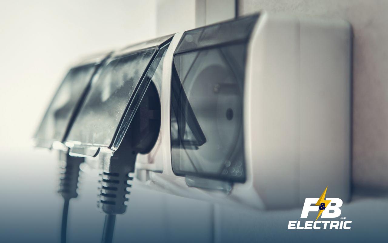 A properly used power outlet with a surge protector.