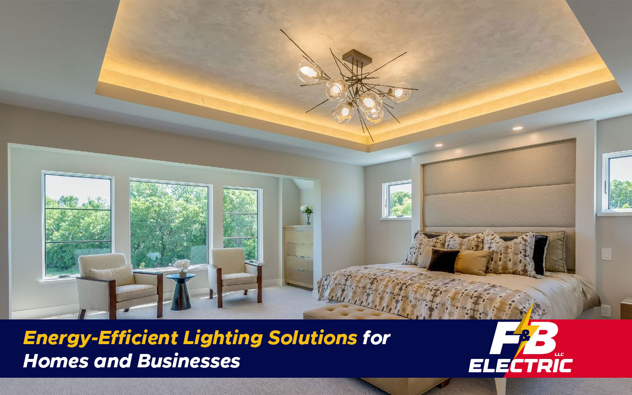 Energy-efficient LED lighting installed in a modern Halethorpe home