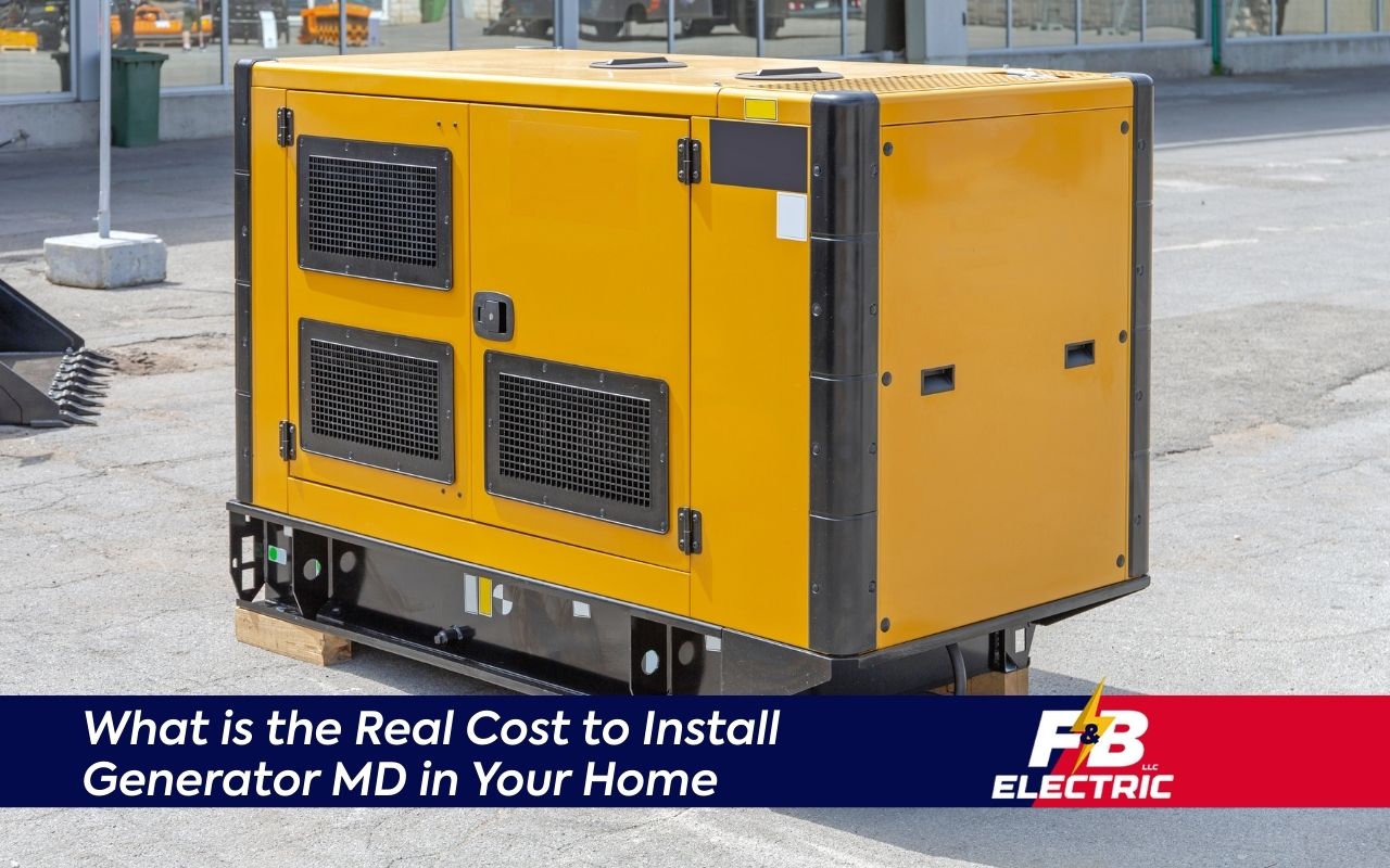 Cost breakdown to install generator MD in homes