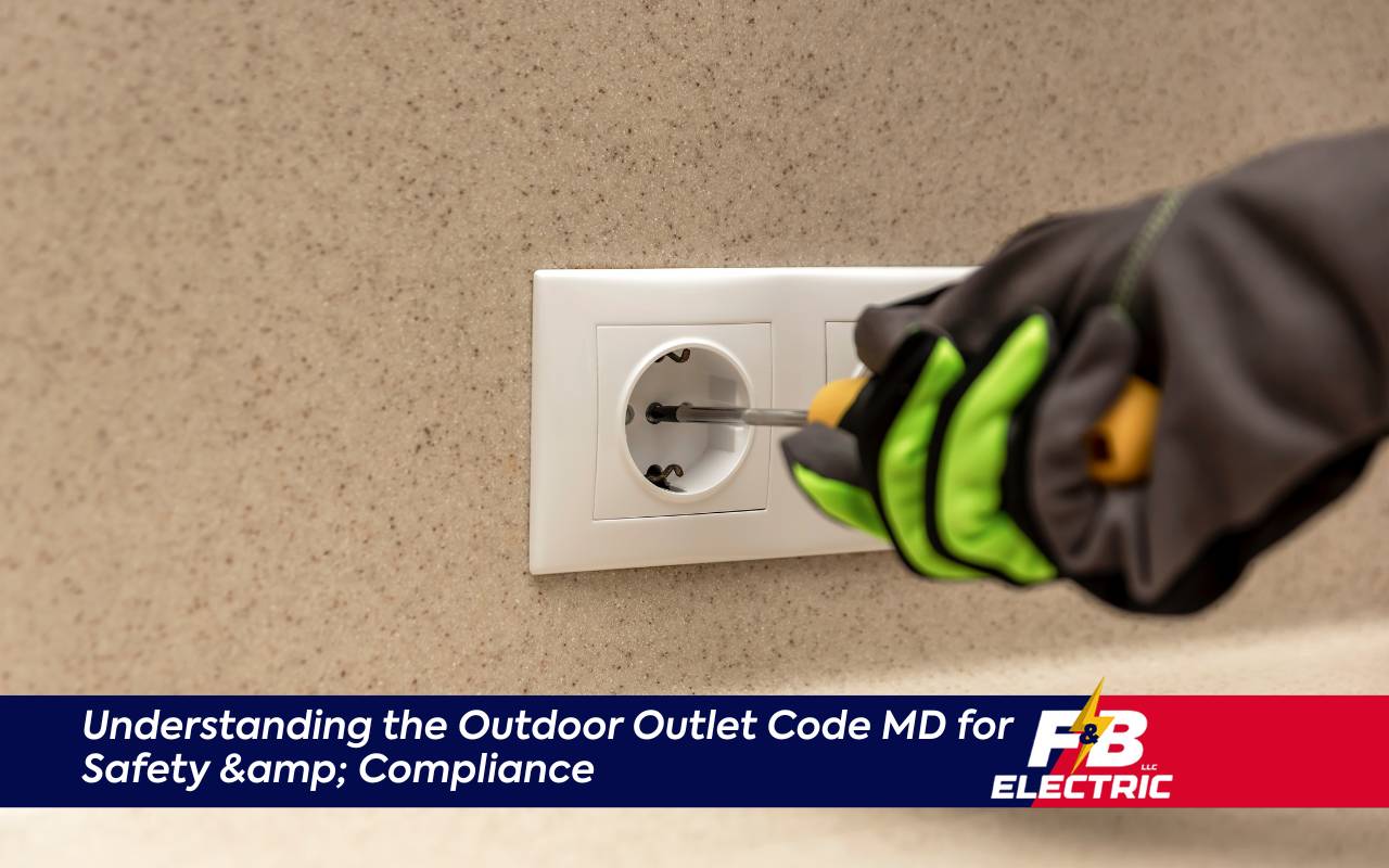 Outdoor outlet code MD installation guide