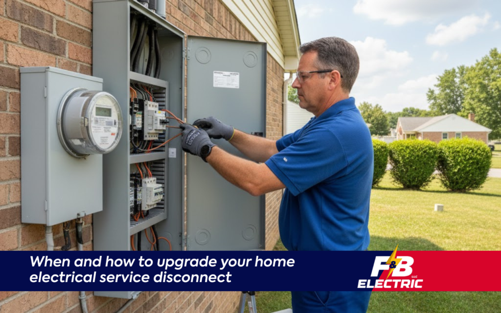 Service disconnect upgrade residential in MD | Safety