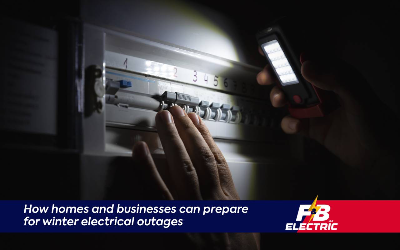Emergency supplies kit for Winter Power Outage Prevention Tips in Maryland homes and businesses