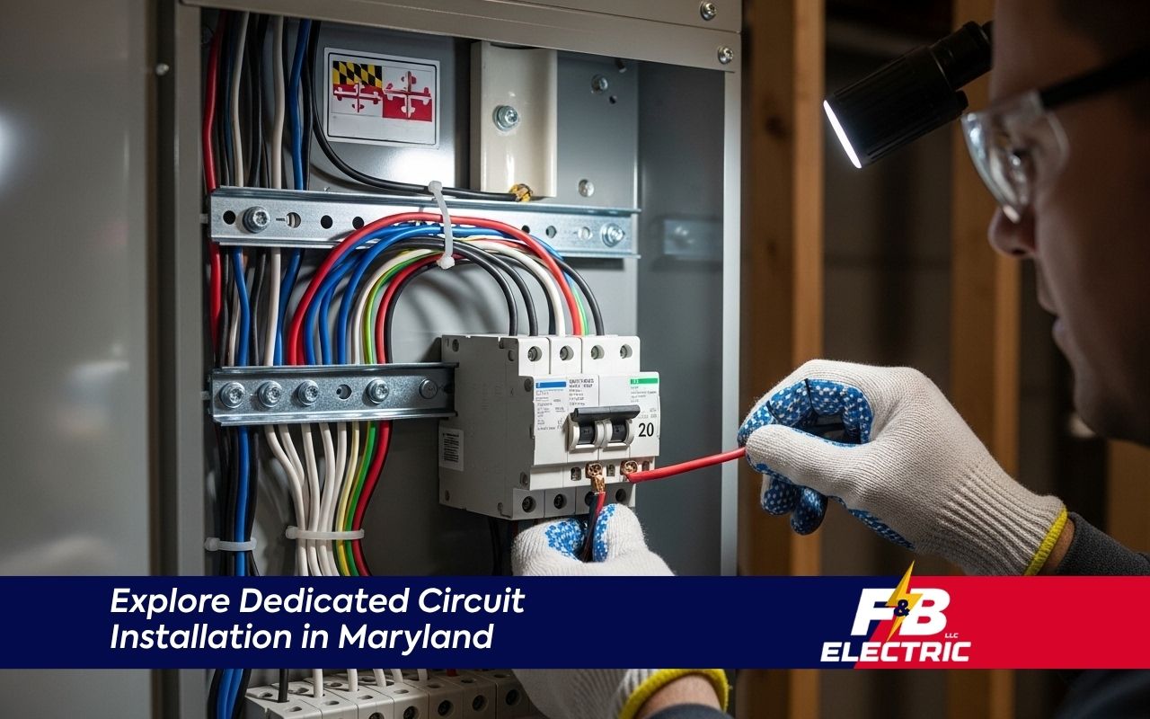 dedicated circuit installation guide in Maryland for a kitchen microwave