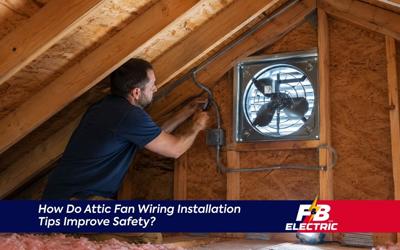 Attic fan wiring installation tips for a safe Maryland home setup